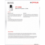 CP PLUS CP-E28A 2MP Full HD Wi-Fi CCTV Camera – 360° PT, Motion Tracking, Night Vision, 2-Way Talk, Cloud & SD Card Support - Image 5