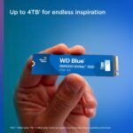 WD Blue SN5000 1TB NVMe Gen4 M.2 SSD – 5150MB/s Read, 5Y Warranty - Image 2