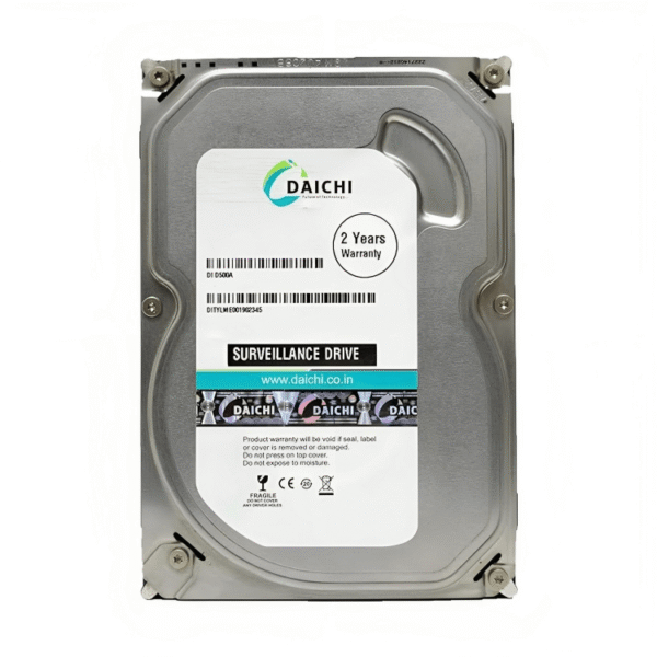DAICHI 500GB SATA 3.5 Inch Surveillance Internal Hard Disk Drive