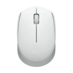Logitech M171 Wireless Mouse – 2.4GHz USB Mini Receiver, 12-Month Battery, Optical Tracking, White