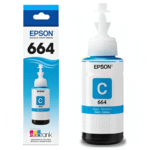 Epson 664 Cyan Ink Bottle (Original) - 70ml
