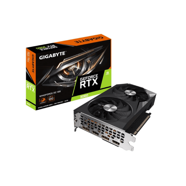 GIGABYTE GeForce RTX 3060 WINDFORCE OC 12GB GDDR6 Graphics Card