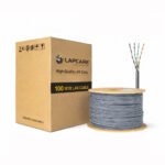 Lapcare Cat 6 LAN Cable 100 Meter Ethernet Cable Grey