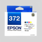 Epson 372 Photo Printer Ink Cartridge - Multi-Color Tri-Color (T-372, PM-520)
