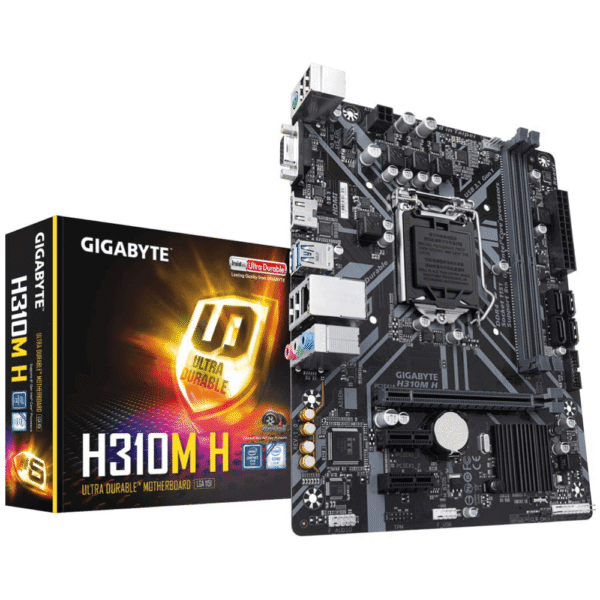 Gigabyte H310M-H Ultra Durable Motherboard - HDMI, VGA Ports