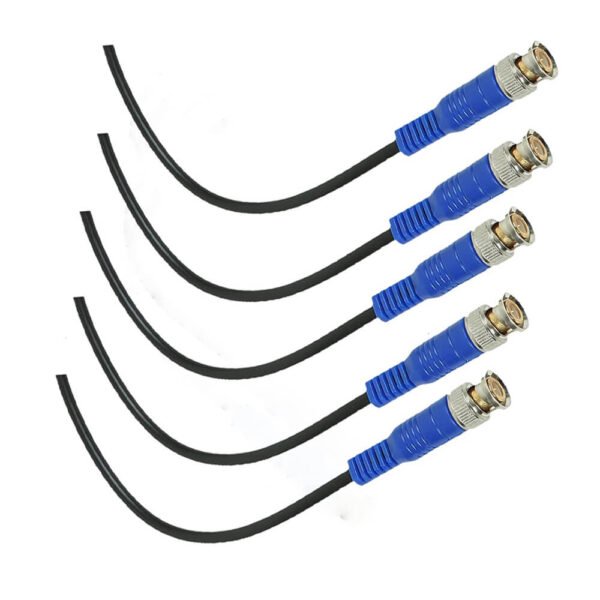 BNC Camera Male to BNC Male Full HD BNC Cable (Pack of 5)
