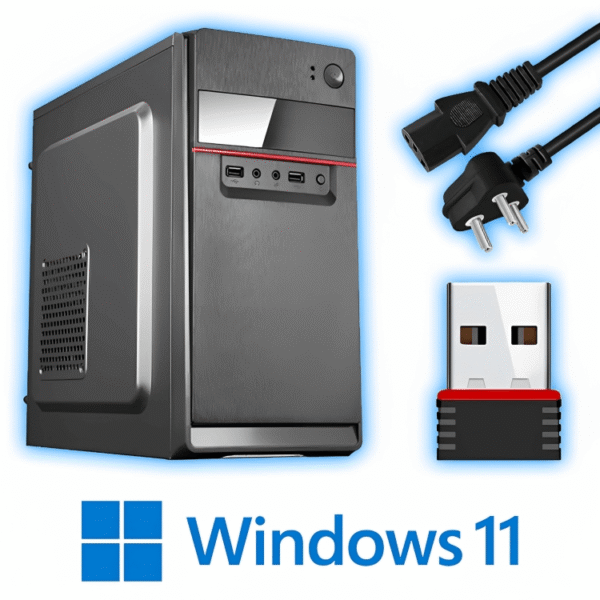 Zebronics i5 3rd Gen Desktop, 8GB RAM, 512GB SSD, Windows 11 Pro, Free USB WiFi Dongle