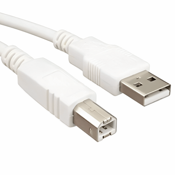 Printer Cable USB 2.0 Type A Male to Type B Male 5M for HP, Canon, Epson, Brother Printer Scanner (Multi Color)