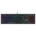 Gamerz Illume USB Mechanical Gaming Keyboard – RGB LED, 25 Anti-Ghosting Keys, Doubleshot Keycaps, 50M Clicks, Windows Lock - Image 2