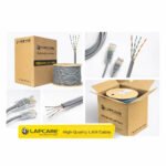 Lapcare Cat 6 LAN Cable 100 Meter Ethernet Cable Grey - Image 2