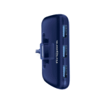 FINGERS Fast T3.0 USB Hub 4 Port USB 3.0 with 1m Cable (Royal Blue) - Image 2