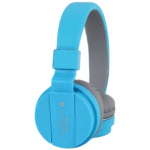 SH-12 Wireless Bluetooth Over-Ear Headphones with Mic (Blue) - Image 2