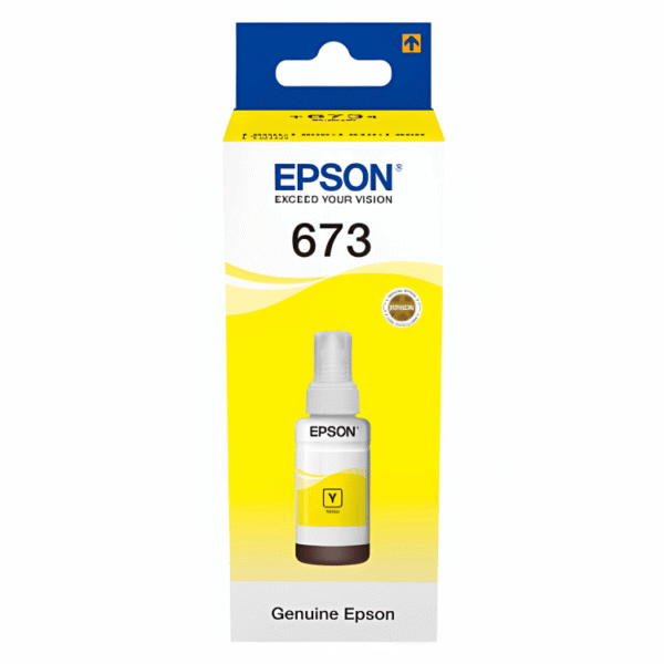 Epson 673 Yellow Ink Bottle (Original)