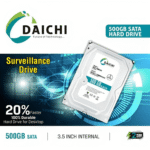 DAICHI 500GB SATA 3.5 Inch Surveillance Internal Hard Disk Drive - Image 2