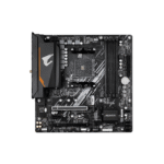 GIGABYTE B550M AORUS Elite AX Micro ATX Motherboard, AM4, PCIe 4.0, USB 3.2, M.2, SATA 6Gb/s, Realtek LAN - Image 2
