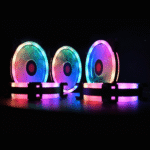 Superflow 120 Auto RGB Fans - 120mm Dual Light Loop LED, 14 Lighting Modes, Quiet Cooling - Image 3