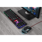 Enter Ignite Pro Gaming Mouse and Keyboard Combo - 6 Button Mouse, Rainbow Backlighting - Image 2