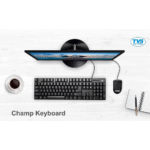 TVS Electronics Champ Wired Keyboard - Black - Image 5