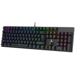 Gamerz Illume USB Mechanical Gaming Keyboard – RGB LED, 25 Anti-Ghosting Keys, Doubleshot Keycaps, 50M Clicks, Windows Lock - Image 3