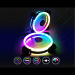 Superflow 120 Auto RGB Fans - 120mm Dual Light Loop LED, 14 Lighting Modes, Quiet Cooling - Image 4