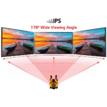 LG 22-Inch IPS Monitor - Full HD, VGA, HDMI, DVI, Audio Out Ports (22MP68VQ) - Image 3