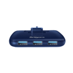 FINGERS Fast T3.0 USB Hub 4 Port USB 3.0 with 1m Cable (Royal Blue) - Image 3