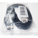 Gigabyte Original SATA 3 Straight 50cm Data Cable with One Side Locking Latch - Black (Pack of 2) - Image 2