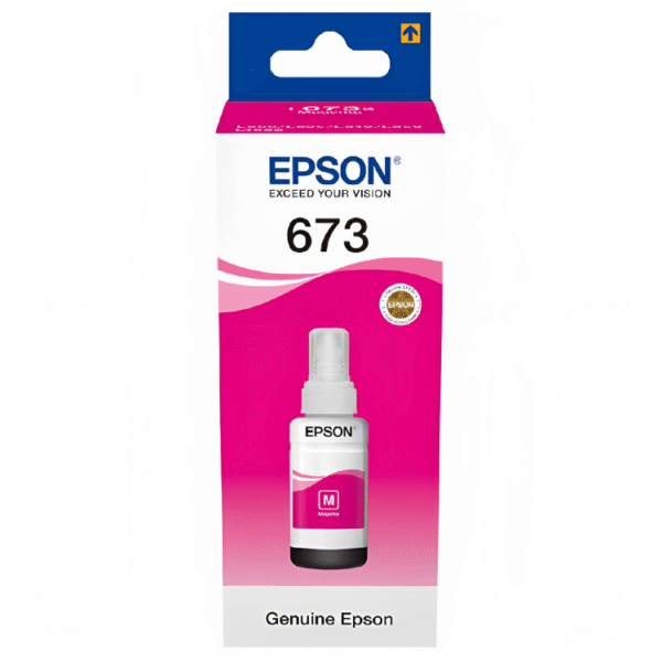 Epson 673 Magenta Ink Bottle (Original)
