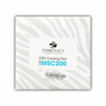 Zebronics ZEB MSC 200 CPU Cooling Fan - High Speed, Socket LGA 775/1150/1155/1156 Support, Black - Image 3
