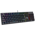 Gamerz Illume USB Mechanical Gaming Keyboard – RGB LED, 25 Anti-Ghosting Keys, Doubleshot Keycaps, 50M Clicks, Windows Lock - Image 4