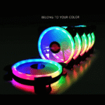 Superflow 120 Auto RGB Fans - 120mm Dual Light Loop LED, 14 Lighting Modes, Quiet Cooling - Image 5