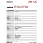 CP Plus 16 Channel Full HD DVR - Image 5