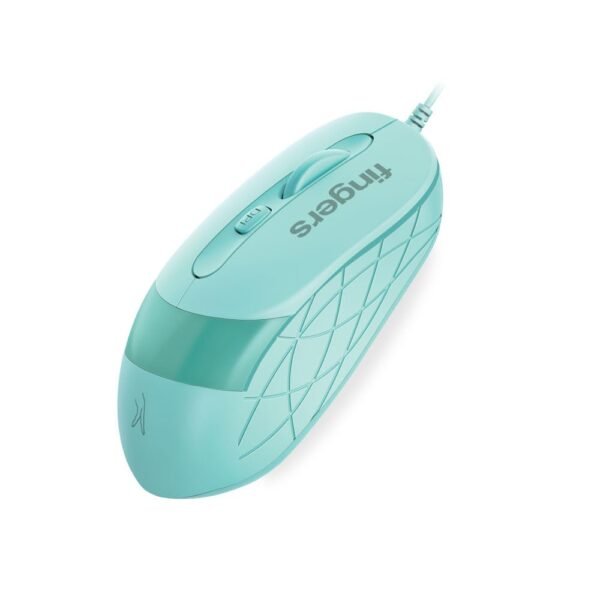 FINGERS SuperHit Wired Mouse - Sea Blue