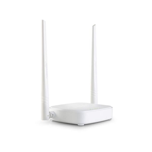Tenda N301 Wireless N300 Single Band Router - Easy Setup, RJ45, White