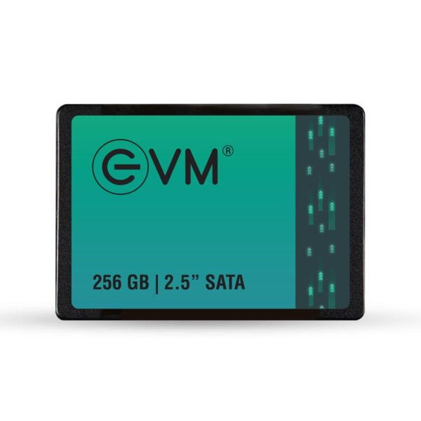 EVM 256GB SATA Internal SSD - 550MB/s Read, 500MB/s Write, 2.5", 5-Year Warranty