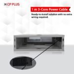 CP PLUS CCTV DVR NVR Rack Cabinet Steel with Acrylic Door - Image 2