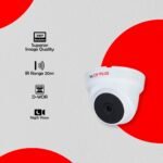 CP PLUS 5MP IR Dome Security Camera - 3.6mm Lens, Built-in Mic - Image 2