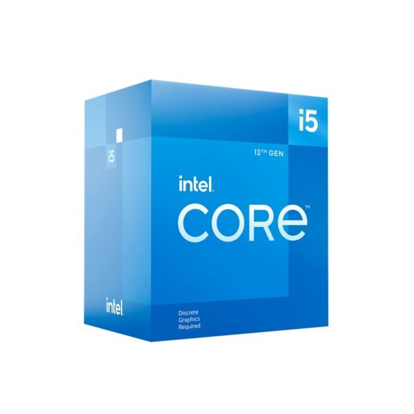 Intel Core i5-12400F 12th Gen Desktop PC Processor - 6 CPU, Up to 4.40 GHz Clock Speed