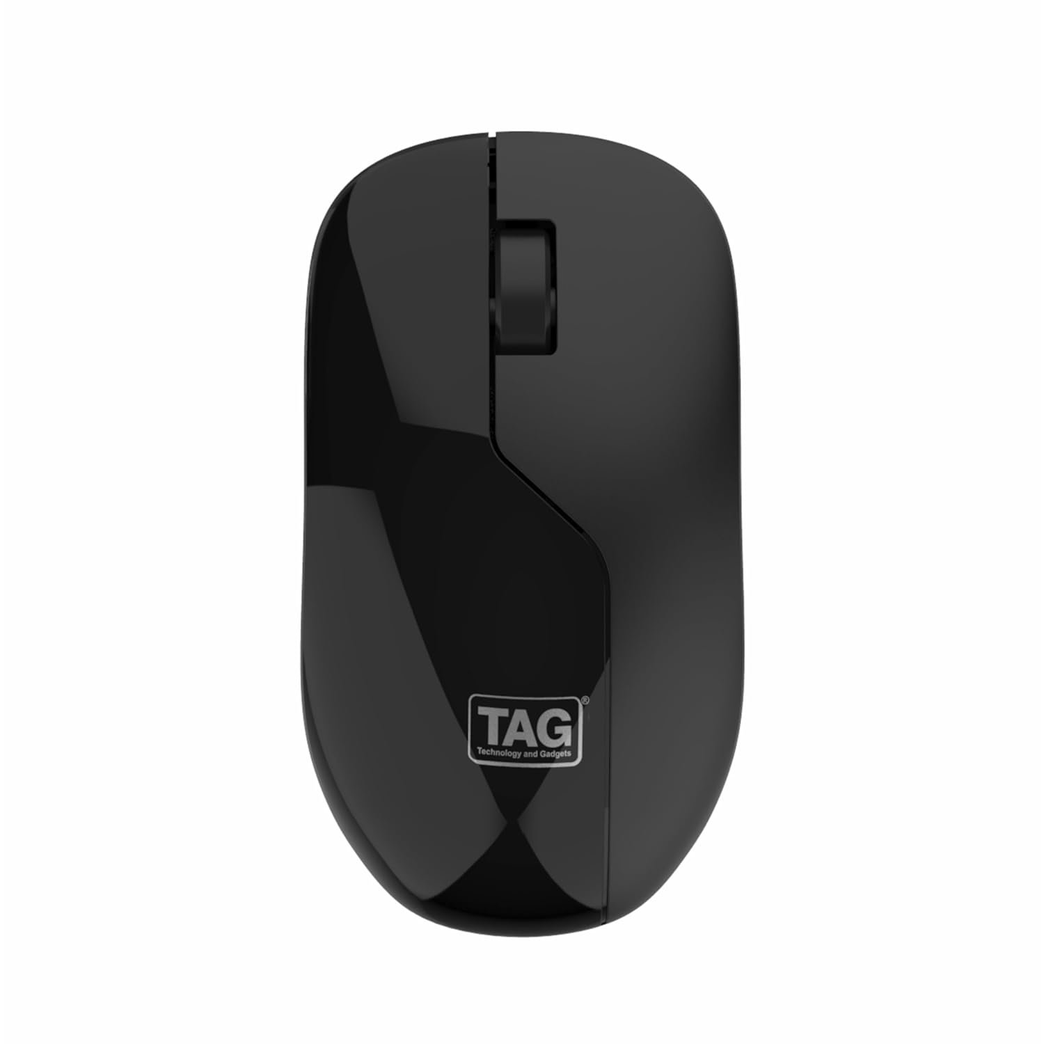 51EHnOhOq9L._SL1500_.jpg TAG WM600 Wireless Mouse 1200 DPI 2.4GHz USB Nano Receiver (Black) - Image 1