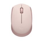 Logitech M171 Wireless Mouse – 2.4GHz USB Mini Receiver, 12-Month Battery, Optical Tracking, Pink