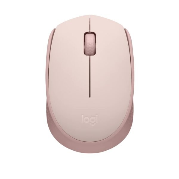 Logitech M171 Wireless Mouse – 2.4GHz USB Mini Receiver, 12-Month Battery, Optical Tracking, Pink