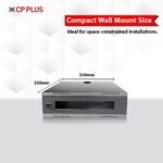 CP PLUS CCTV DVR NVR Rack Cabinet Steel with Acrylic Door - Image 3