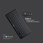 FINGERS TeenyClicks Wireless Mini Bluetooth Keyboard - 3-in-1, 45 Days Worktime - Image 4