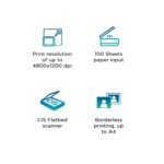 Canon PIXMA MegaTank G2770 All-in-One Ink Tank Printer – Print, Scan, Copy, High Yield - Image 7