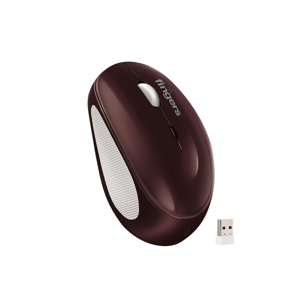 51UmiAlYjzL._SL1200_ FINGERS CherryGrip Wireless Mouse 3-in-1 Bluetooth Rechargeable - Image 1