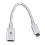 iBall USB Type-C Male to USB 3.0 Female OTG Adapter, White