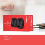 FINGERS FunBeats USB Multimedia Speaker - 6W 2.0 Channel, Powerful Bass, Black - Image 4