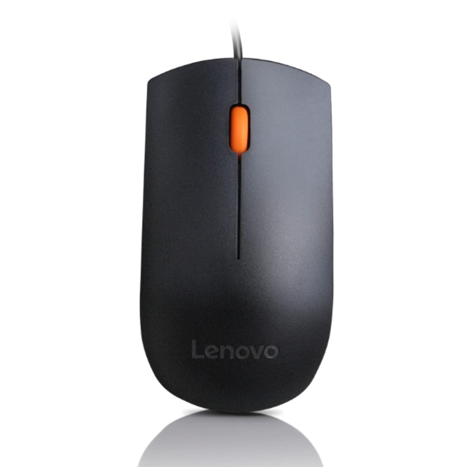 51alRVzdbIL._SL1500_.jpg Lenovo 300 Wired USB Mouse - 1600 DPI, Ambidextrous, Ergonomic Design - Image 1