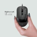 FINGERS SuperHit Wired Mouse - Graphite Grey - Image 4