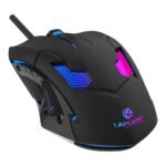 Lapcare Champ LGM-100 Gaming Mouse - 6 Buttons, 3600 DPI, LED Lights, Wired (Black) - Image 2